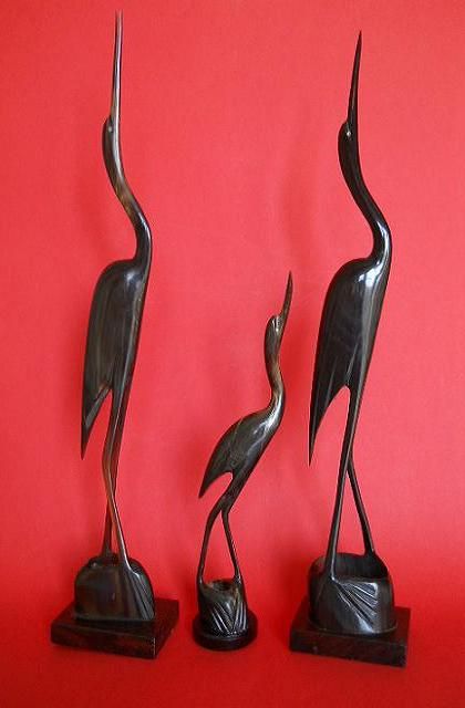 Статуэтки из натурального рога