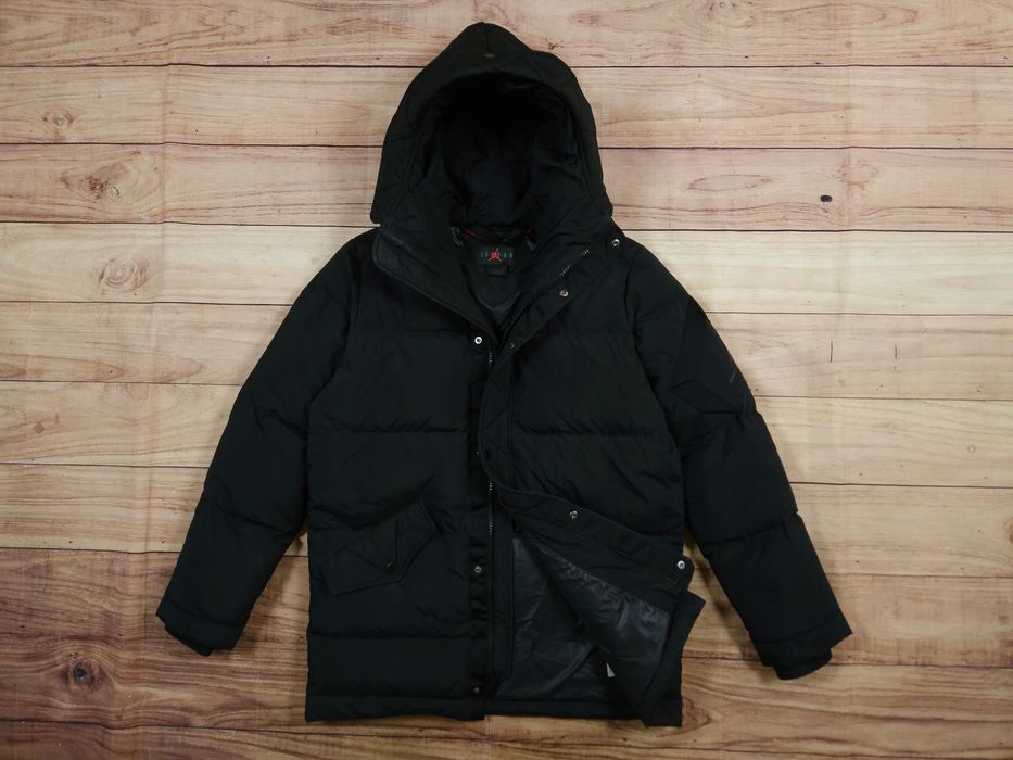 NIKE AIR JORDAN Wings Down Kurtka Puchowa Męska Czarna r. S/M