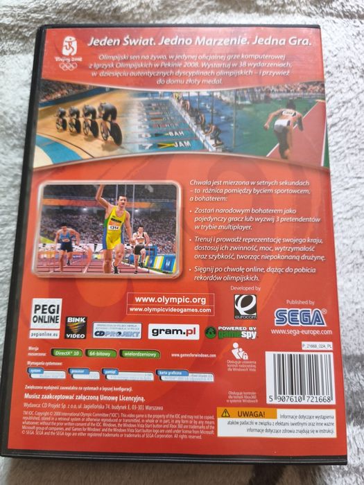 Gra Beijing 2008 na PC