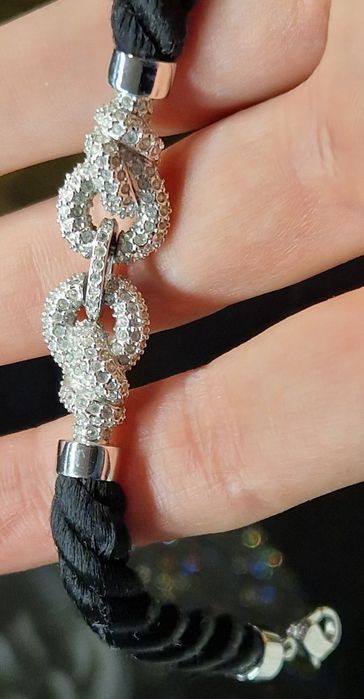 Oryginalna bransoletka Swarovski z cyrkoniami