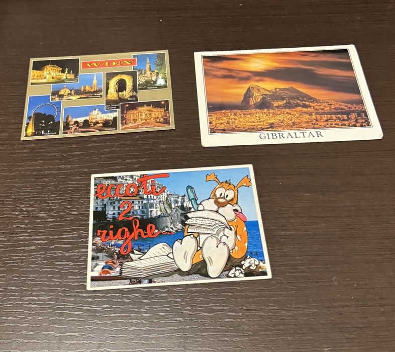 23 Postais Ilustrados de algumas cidades europeias