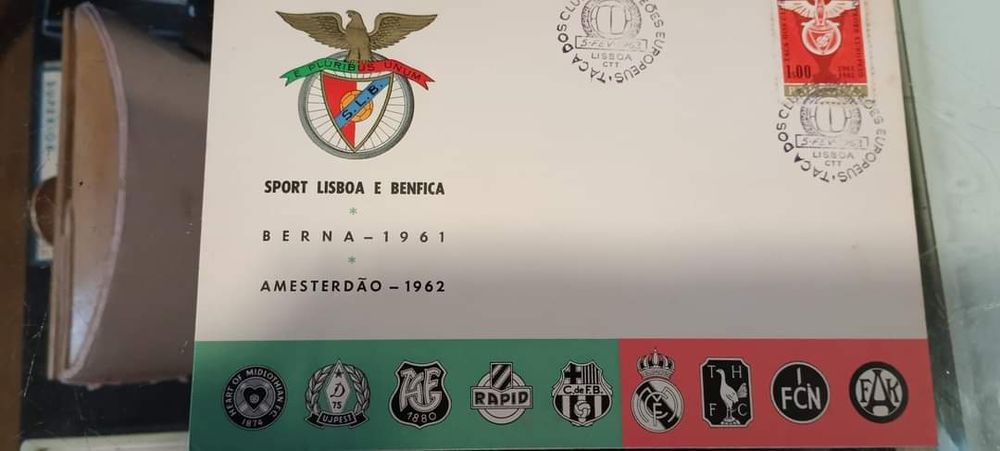 Envelopes do Benfica  25€ cada na loja O Tesouro