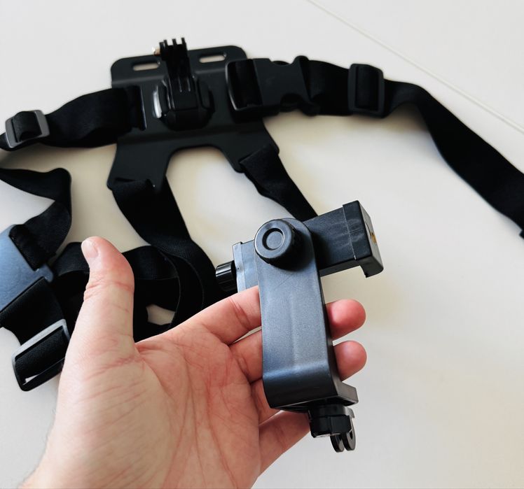 Szelki na klatkę piersiową do GoPro / telefonu - Chest Mount