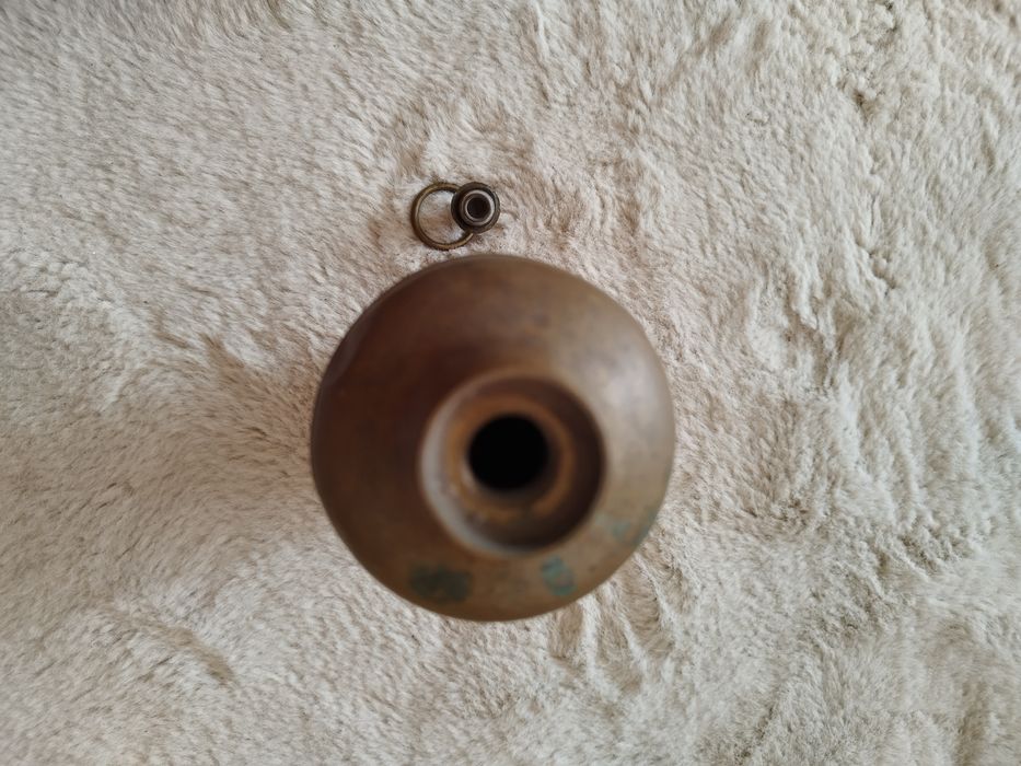 Botija de água quente antiga