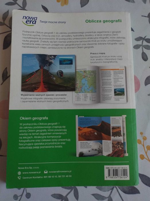 Podręcznik nowa era oblicza geografii cz.1 dla liceum ogólnokształcącego i technikum