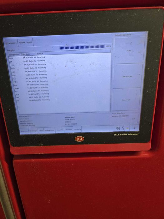 Robot udojowy 2 x Lely A4 , CU 2014