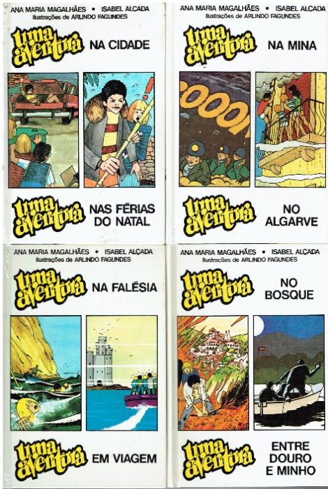 7777 Colecção Uma Aventura de Ana Maria Magalhães e Isabel Alçada