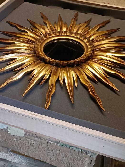 Espelho Sol Dourado