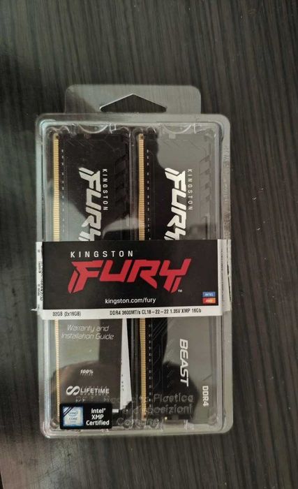 Оперативна пам'ять Kingston FURY 32 GB (2x16GB) DDR4