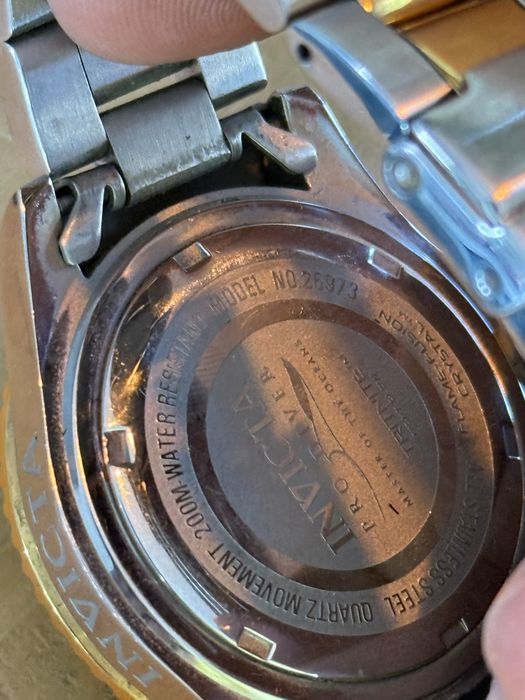 Invicta Pro Diver 26973 Bicolor Preto/Dourado