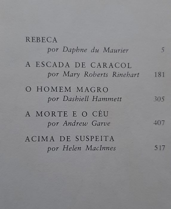 Modernos clássicos do suspense