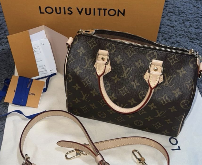 Torebka Louis Vuitton speedy 25 cm kuferek monogram
