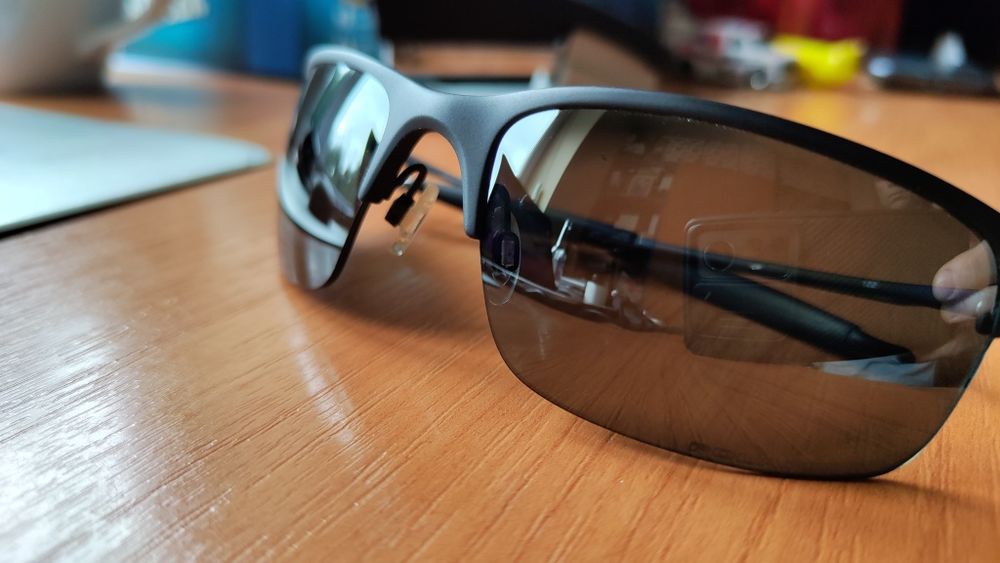 Okulary przeciwsłoneczne Oakley Half Wire 2.0, polaryzacyjne