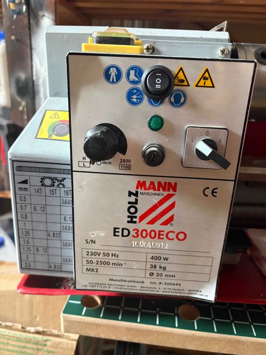 Tokarka mini Holz Mann 300  ED ECO