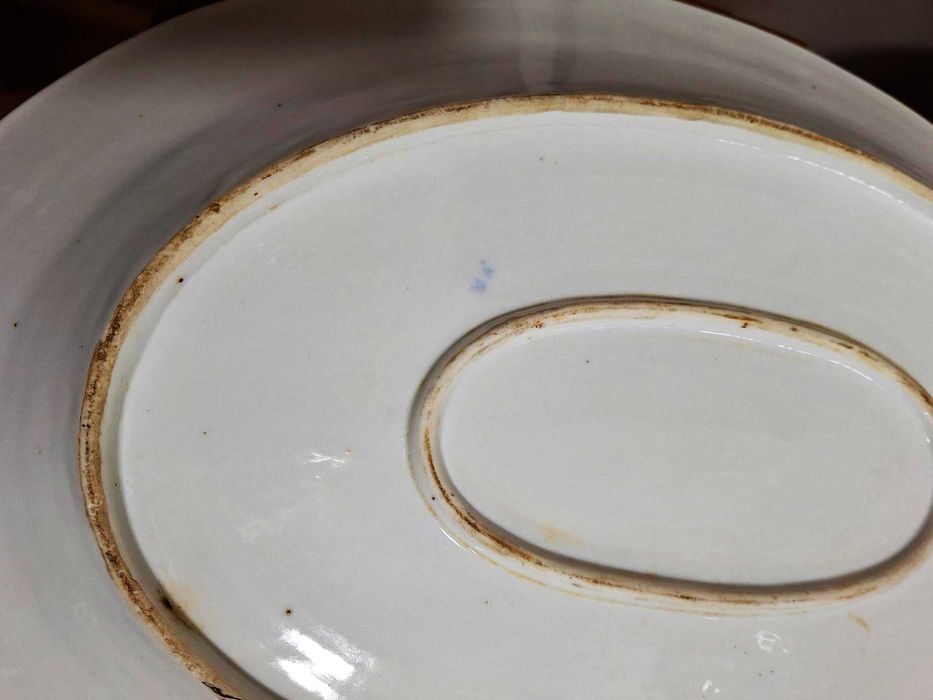 Travessa em faiança Vista Alegre 1852/69, grande