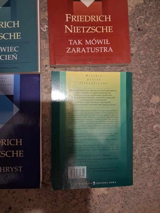 Zestaw ksiązek F.Nietsche 6szt
