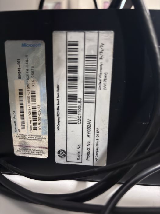 Pc para POS com impressora termica