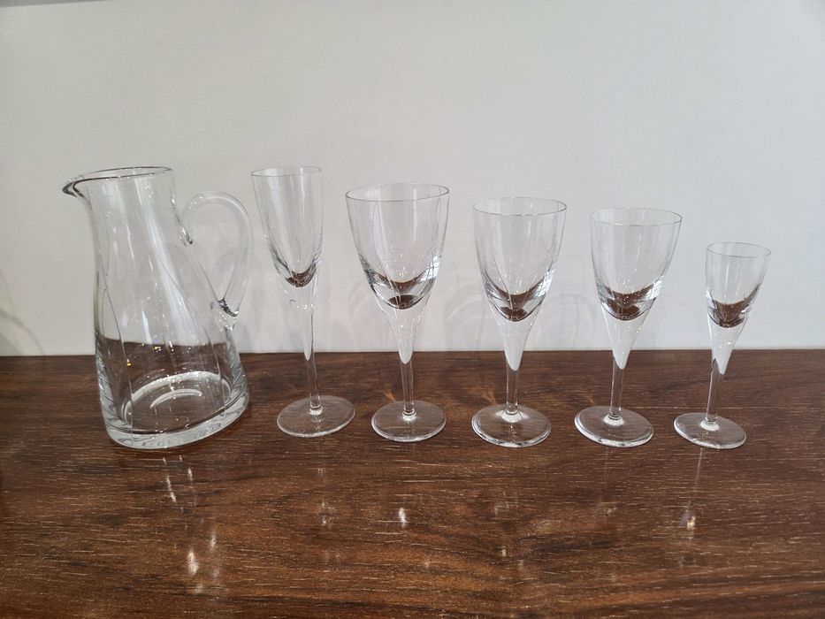 30 Copos e Jarro cristal Atlantis
