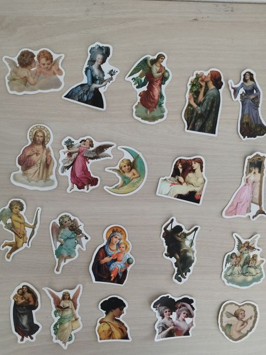 Coleção de 20 autocolantes