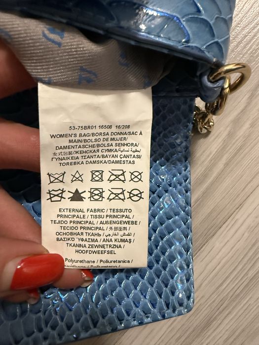 Женская сумка клатч trussardi jeans