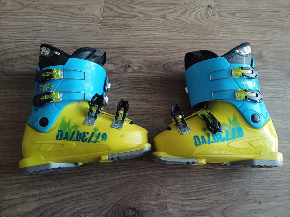Buty narciarskie dla dzieci DALBELLO TEAM 24,5 cm 245 mm rozmiar 38