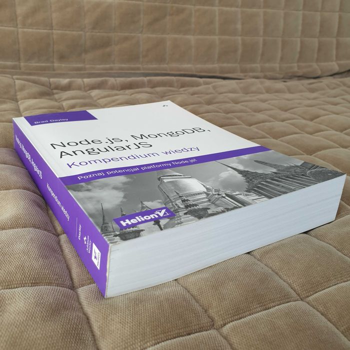 Node.js, MongoDB, AngularJS. Kompendium wiedzy | jak nowa, nieużywana