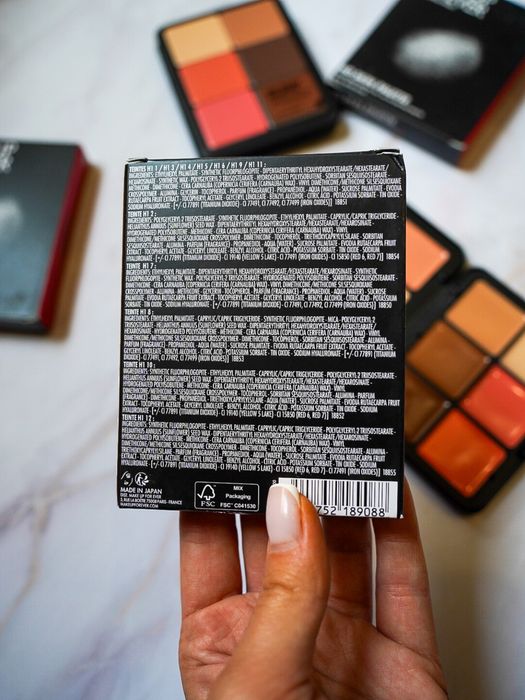 Палетка skin face essentials palette make up for ever