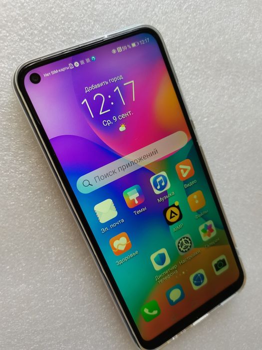 HUAWEI Honor9C 4G  комплект, чехол, стекло, новое состояние