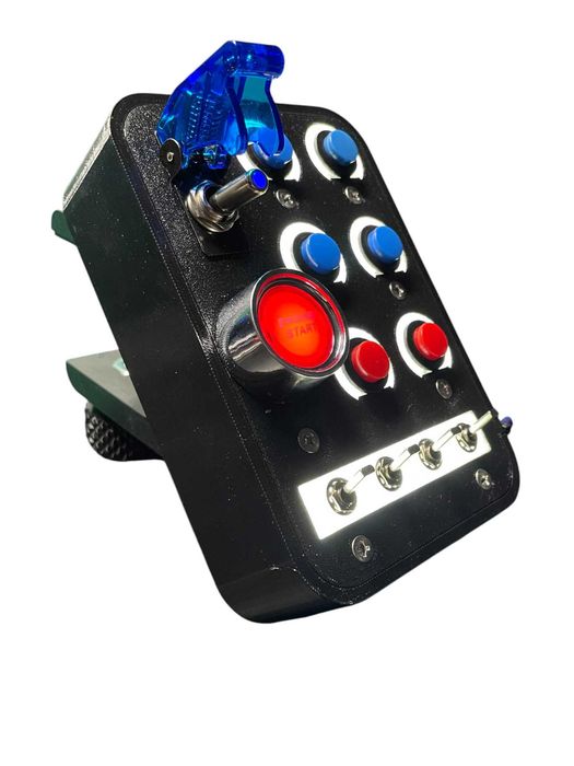 Button Box USB PC start/stop dźwignia guziki panel ETS2 ATS symulator ...