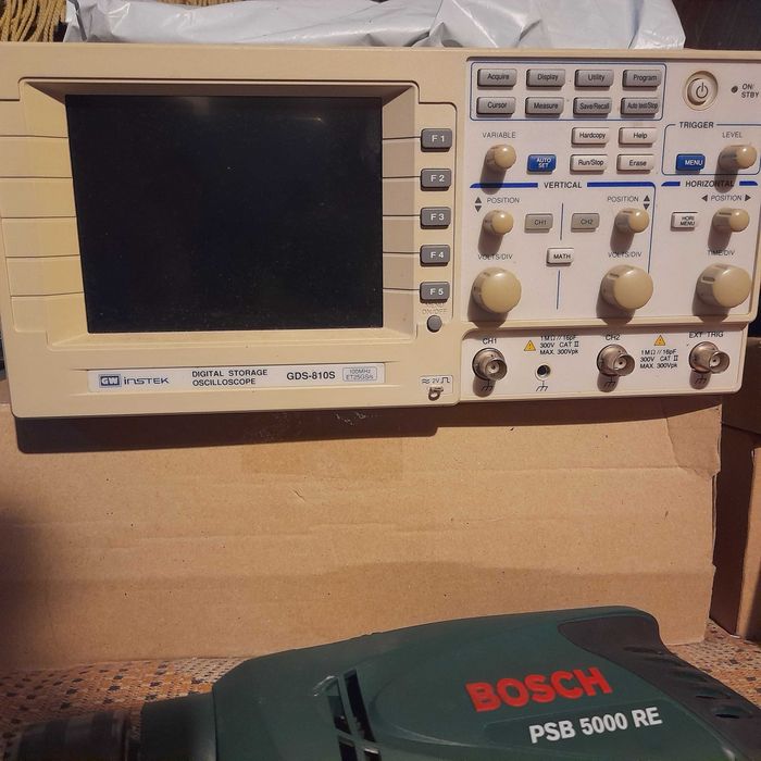 Продам неисправный осциллограф INSTEK GDS 810S