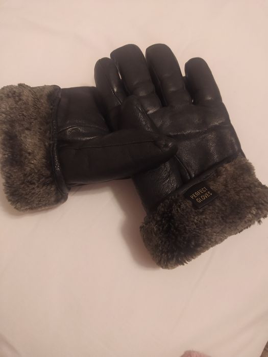 Мужские кожаные перчатки