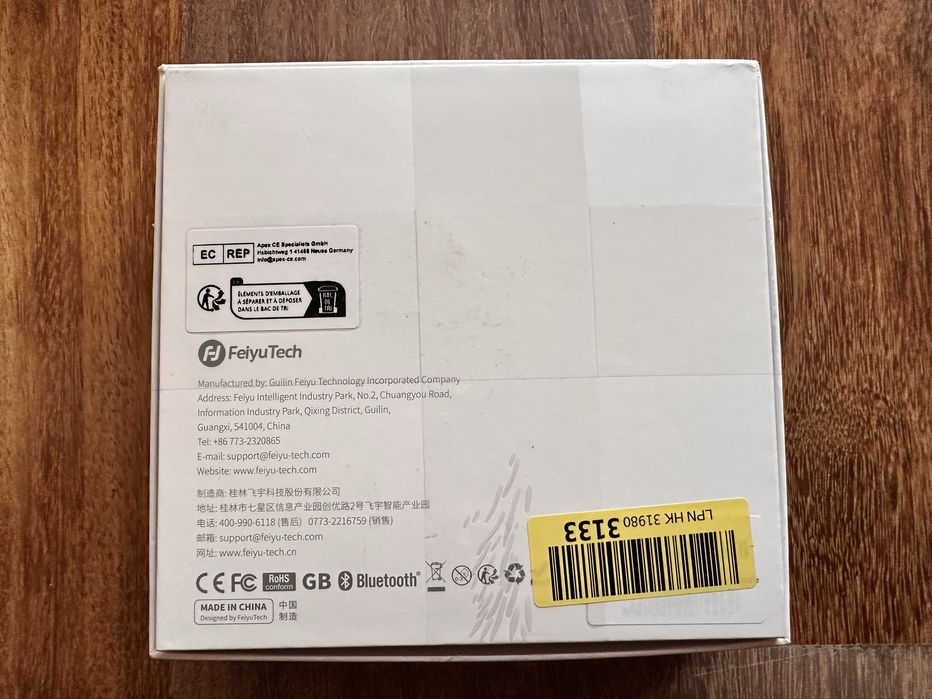 Feiyu Pocket 3  Kit nowy FeiyuTech kamera 4K gimbal