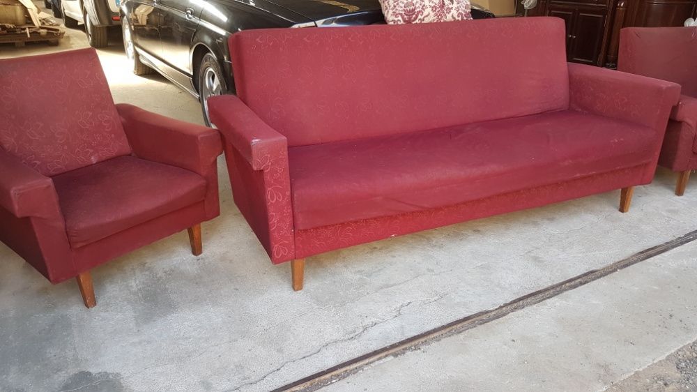 Conjunto de sofas vintage