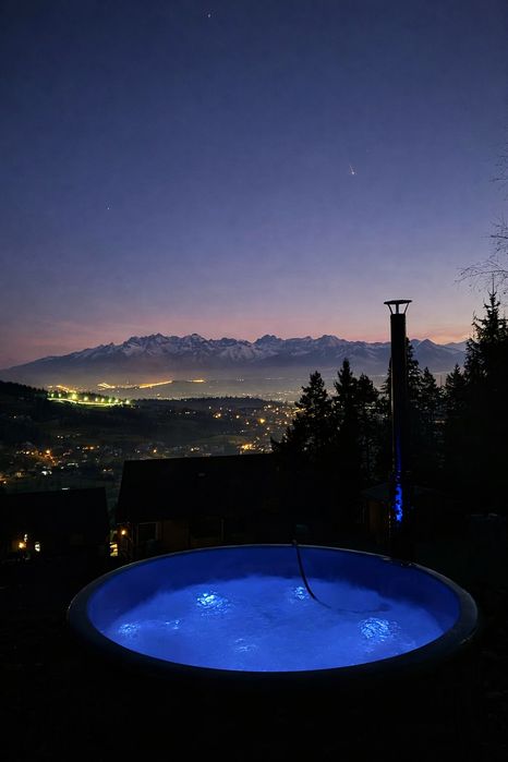 Luksusowy domek w górach Tatry Podhale prywatne jacuzzi sauna 8 osób