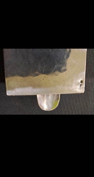 Raro cinzeiro em prata , torre de Belém