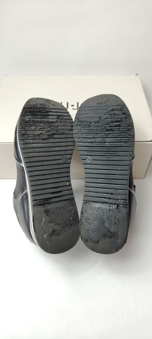 Buty sneakersy damskie czarne skóra Liu Jo rozmiar 36 wkładka 23,5 cm