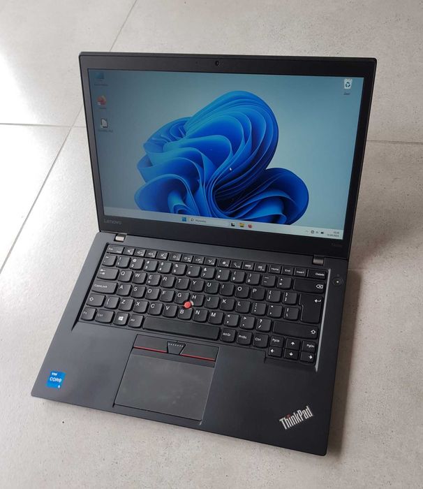 Laptop Lenovo ThinkPad - 14 cali, Intel Core i5, Windows 11 Pro - super stan