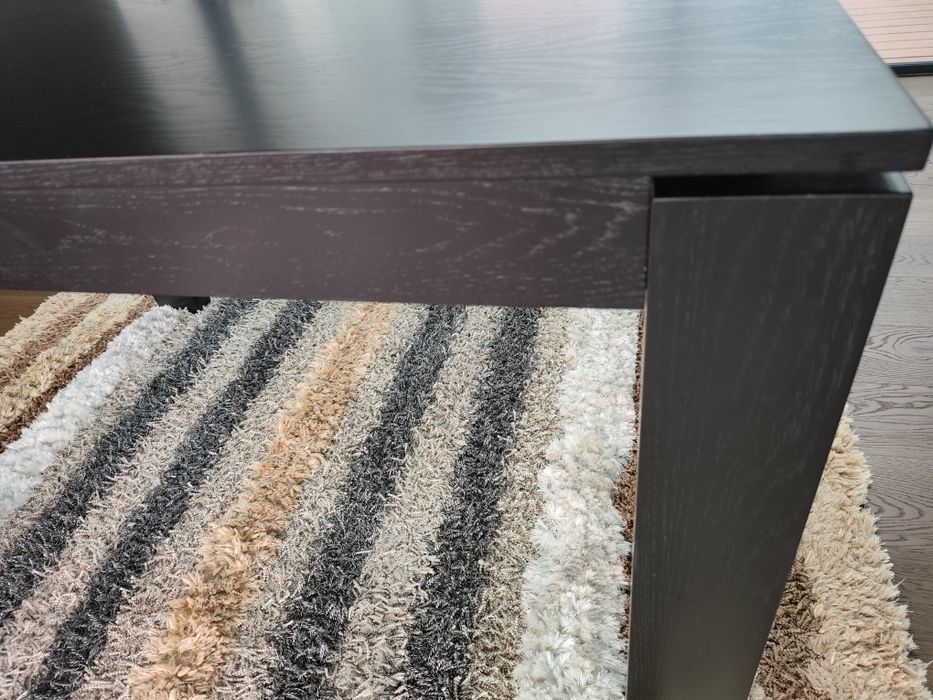 Mesa de jantar extensível / madeira wengue