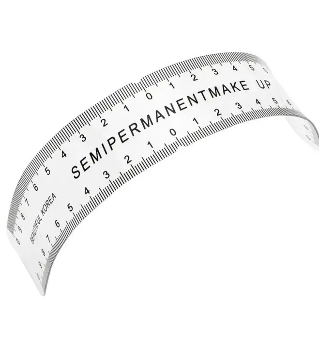 Лінійка Zola для розмітки брів