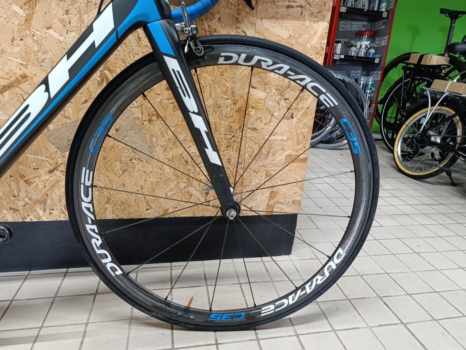Rodas de carbono de estrada de calco dura ace