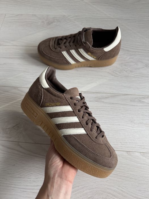Кросівки кеди жіночі Adidas IH9191 Originals Handball Spezial Bold Brown/White