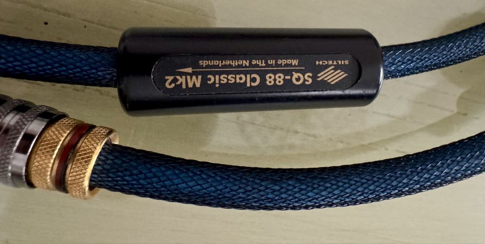 Cabo interconect RCA Siltech SQ-88 Classic MK2