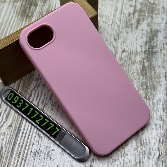 Чохол софттач Silicone Case на iPhone 17e/ 16e Мікрофибра. Чехол