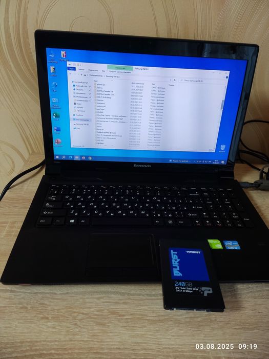 Ноут lenovo v580c 8гб ОЗУ видео 2гб