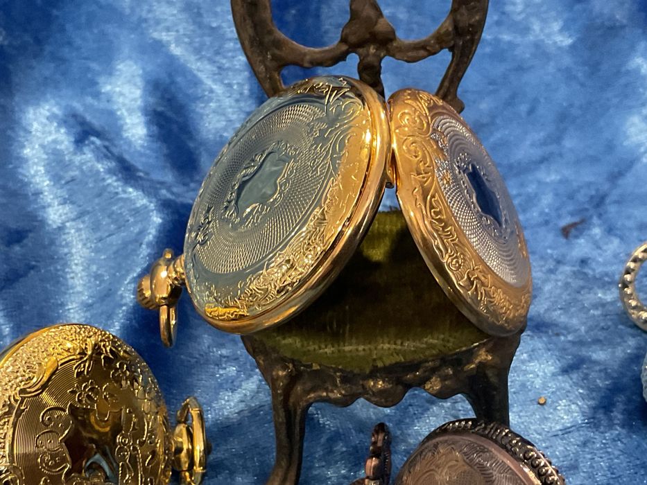 Relógio de bolso quartz a trabalhar de coleção