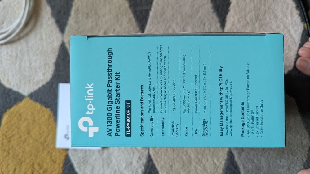TP-Link TL-PA8010P KIT - Adaptadores Powerline AV1300 Gigabit (2 unid.)