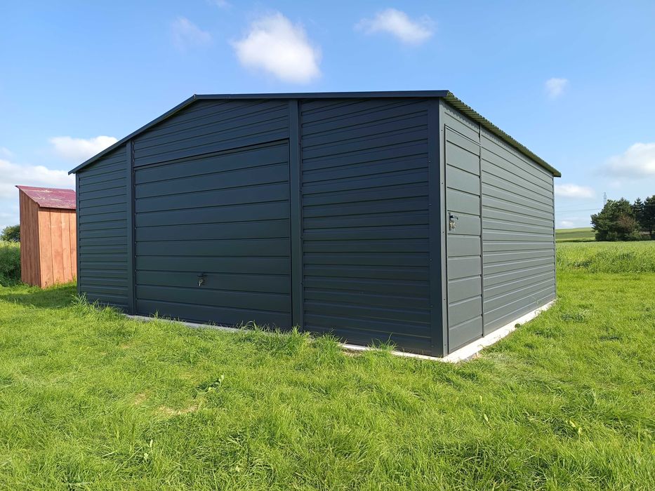 Garaż blaszany garaże blaszane 6*5 7*5 6*6 producent profil RUS-STAL