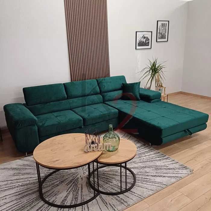 Narożnik ALEX USB Rogówka Kanapka sofa do salonu Od Producenta+ GRATIS