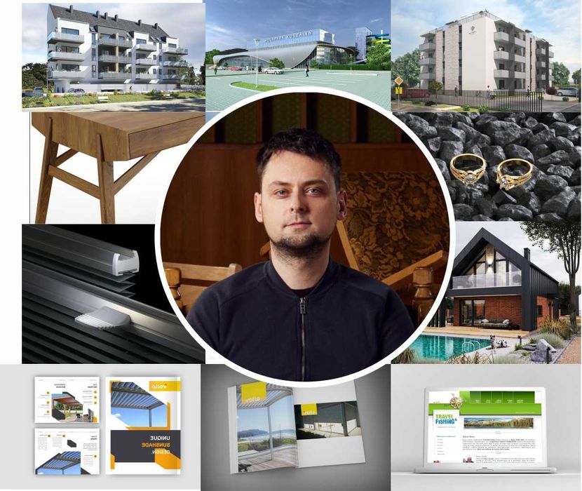 Profesjonalne usługi graficzne,wizualizacje 3D,dokumentacja techniczna