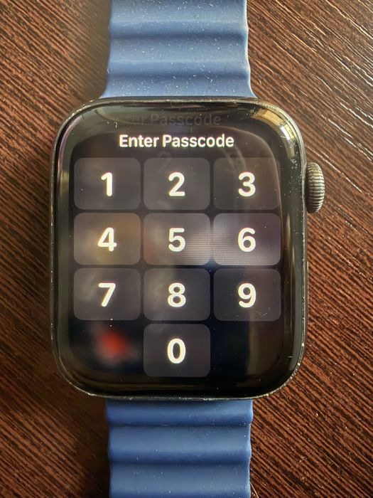 Apple Watch SE 44 mm Space Gray Alu